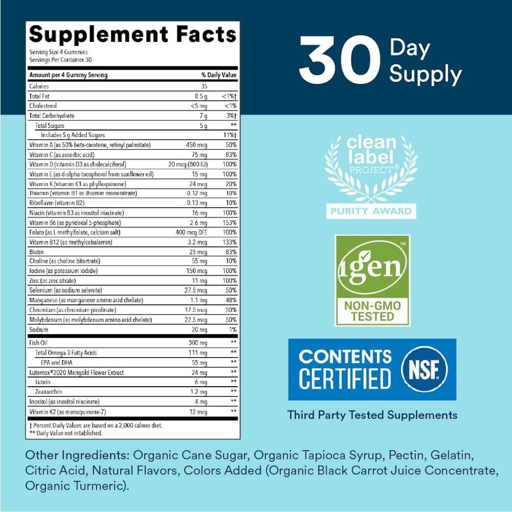 SmartyPants Gomas Multivitamínicas Chicos Adolescentes 120 G