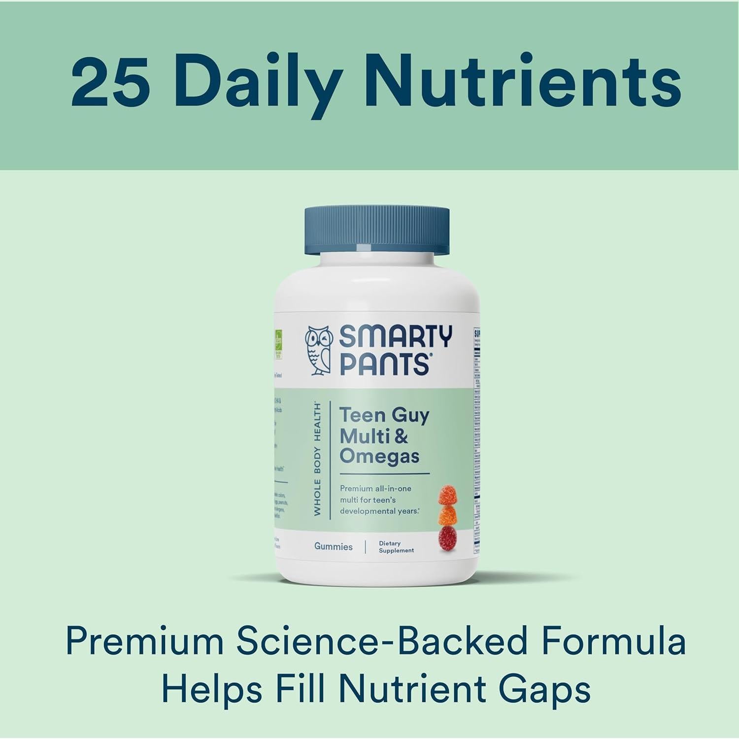 SmartyPants Gomas Multivitamínicas Chicos Adolescentes 120 G