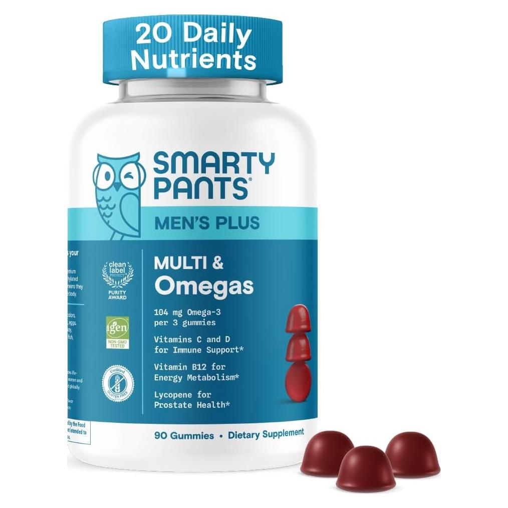 Gomitas Multivitamínicas SmartyPants para Hombres - 90 Unidades