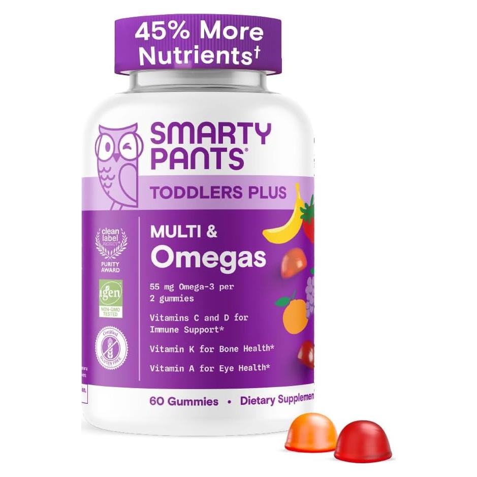 Gominolas Multivitamínicas SmartyPants para Niños 60 Unidades