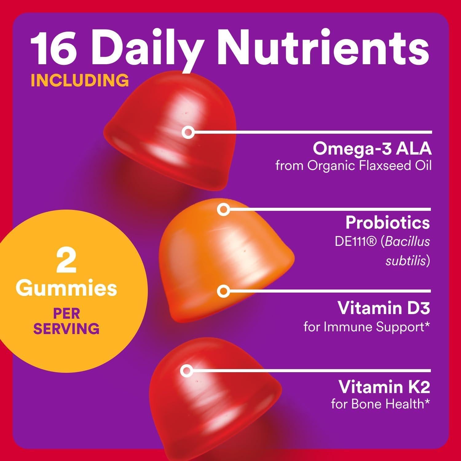 SmartyPants Gominolas Multivitamínicas Orgánicas 60 Unidades