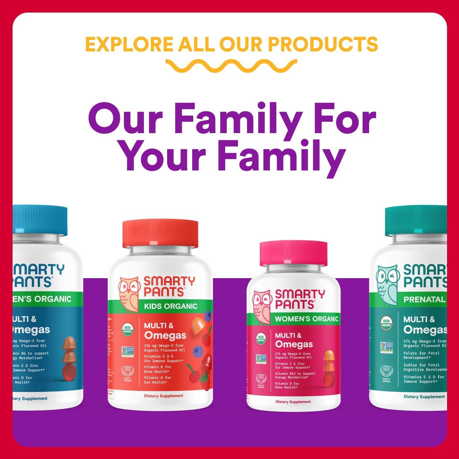 SmartyPants Gominolas Multivitamínicas Orgánicas 60 Unidades