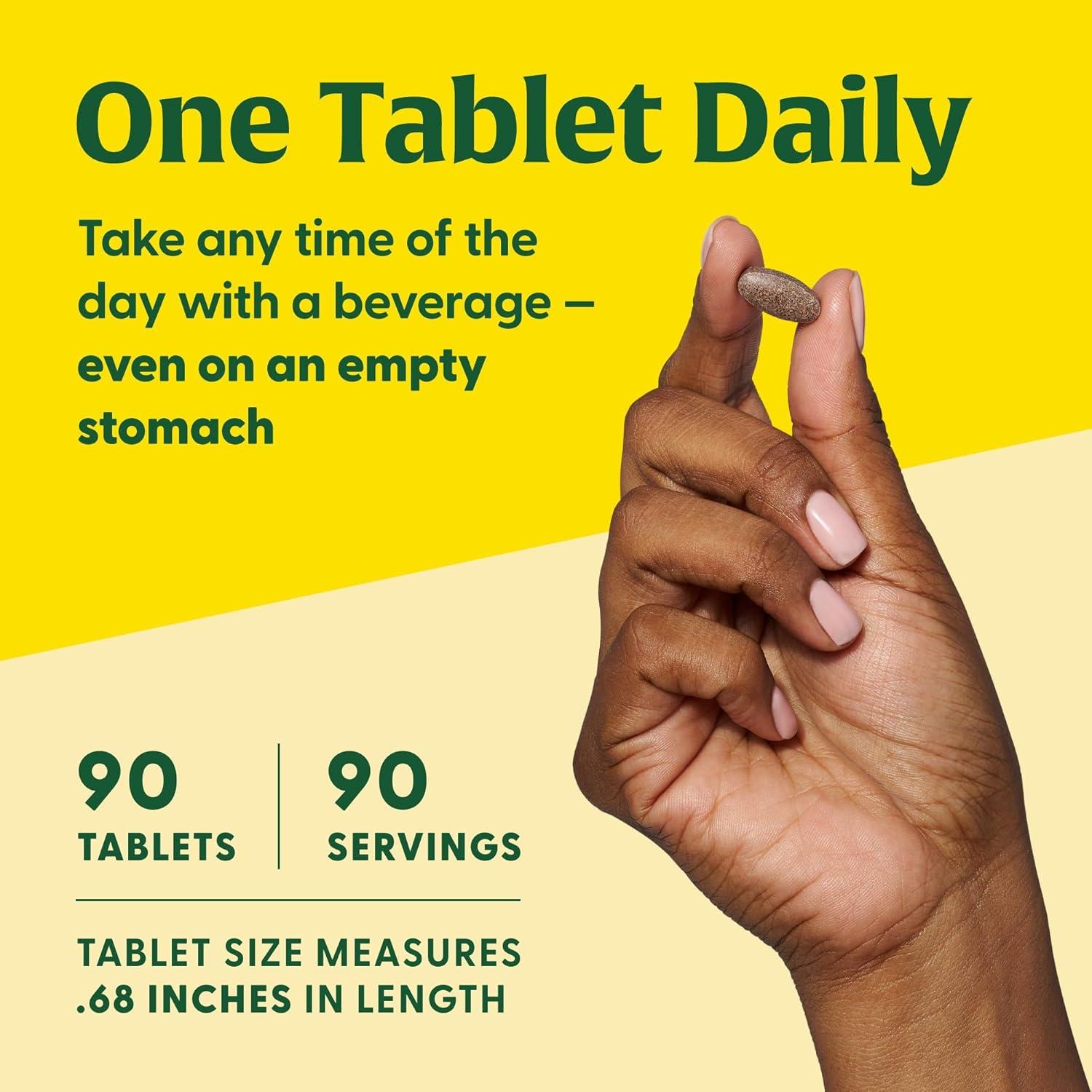 Suplemento de Hierro MegaFood Blood Builder 90 Tabletas Veganas