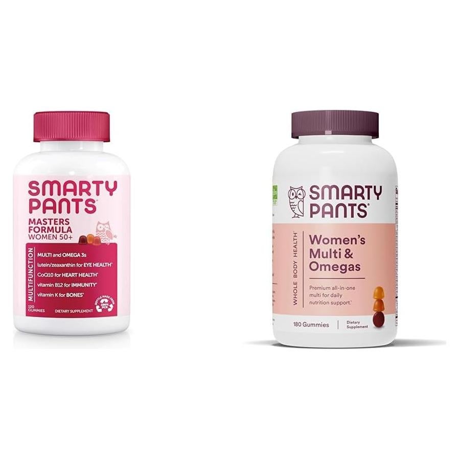 SmartyPants Gominolas Multivitamínicas Mujeres 50+ Omega 3 180 Unidades