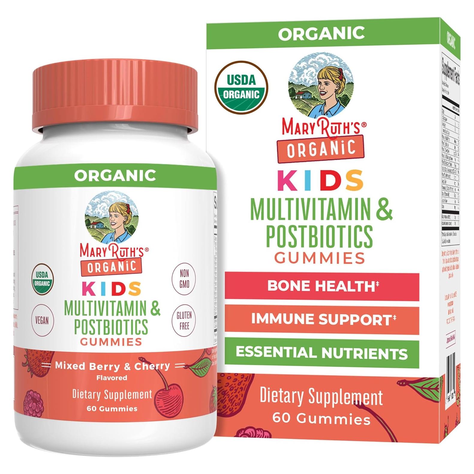 Gominolas Multivitamínicas MaryRuth para Niños 60 Unidades