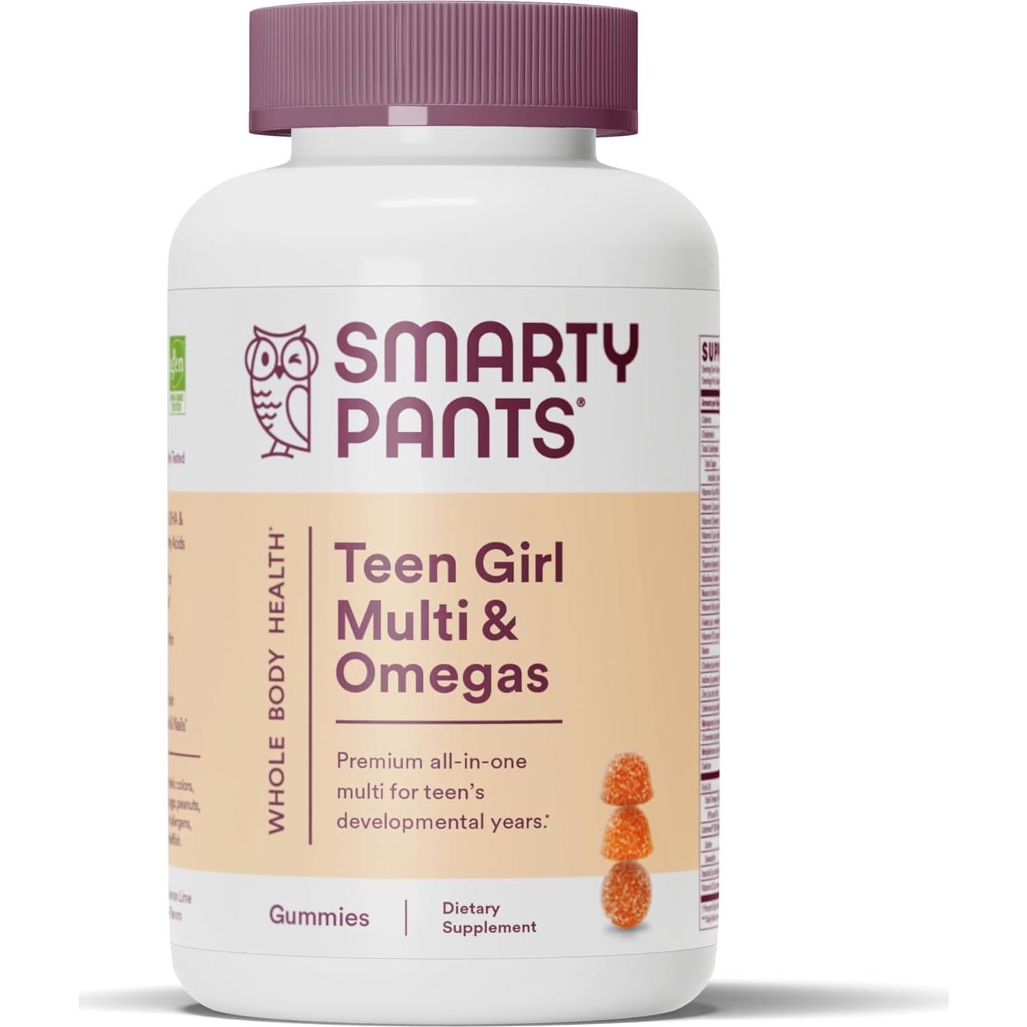 Gomitas Multivitamínicas SmartyPants para Mujeres y Adolescentes