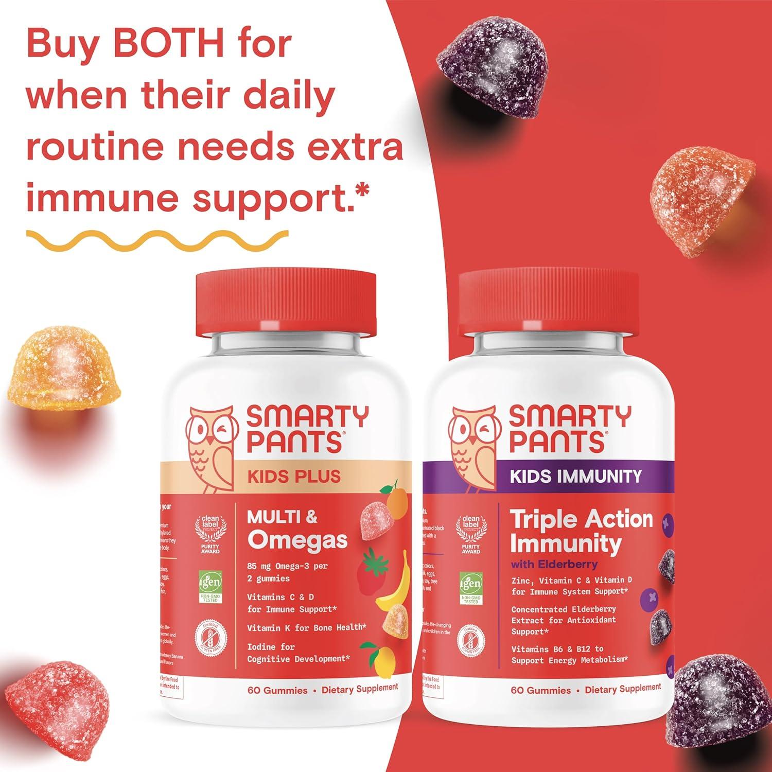 SmartyPants Gomas Multivitamínicas 120 Unidades Niños + Inmunidad