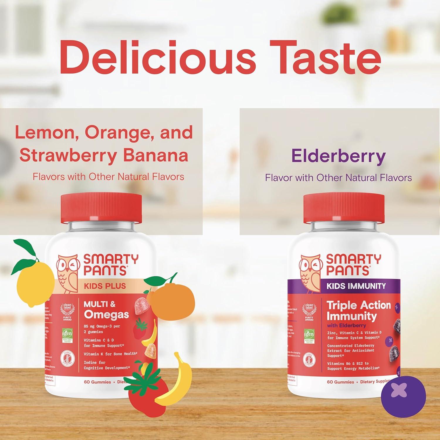 SmartyPants Gomas Multivitamínicas 120 Unidades Niños + Inmunidad