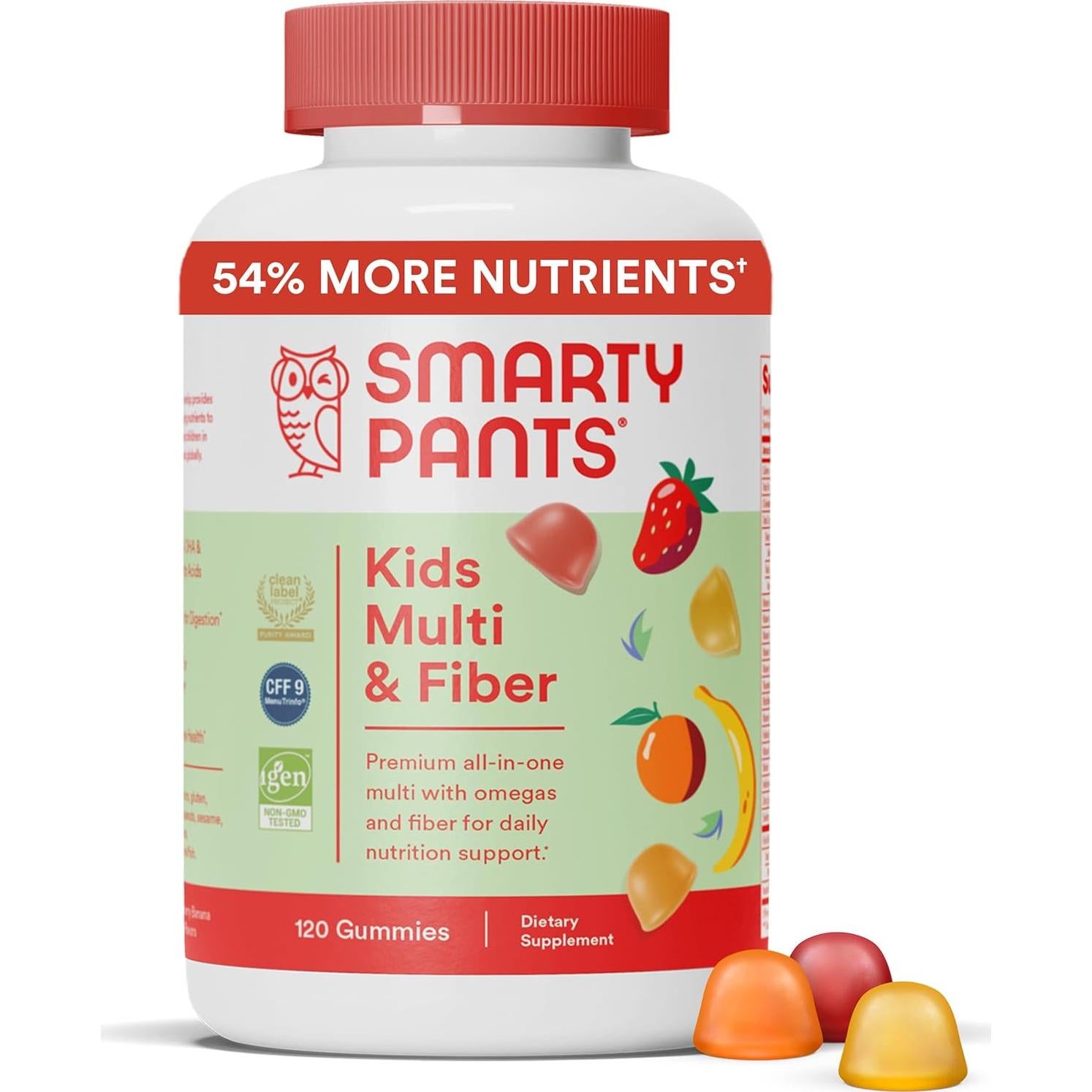 SmartyPants Gomas Multivitamínicas Hombres y Niños 120 Unidades