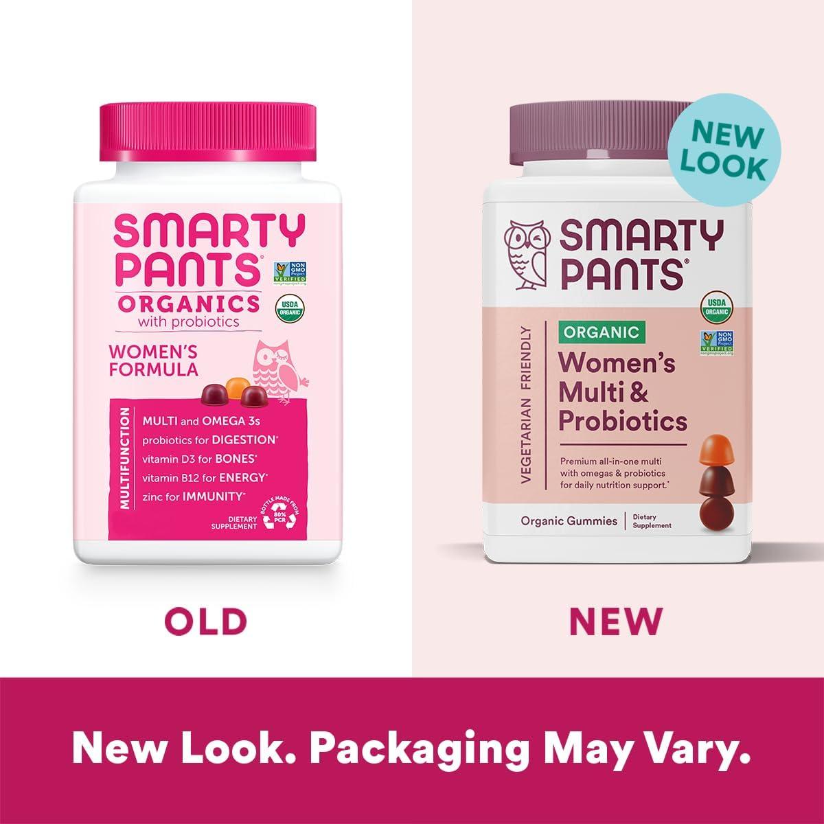 Gomitas Multivitamínicas Orgánicas SmartyPants 120/60 Unidades