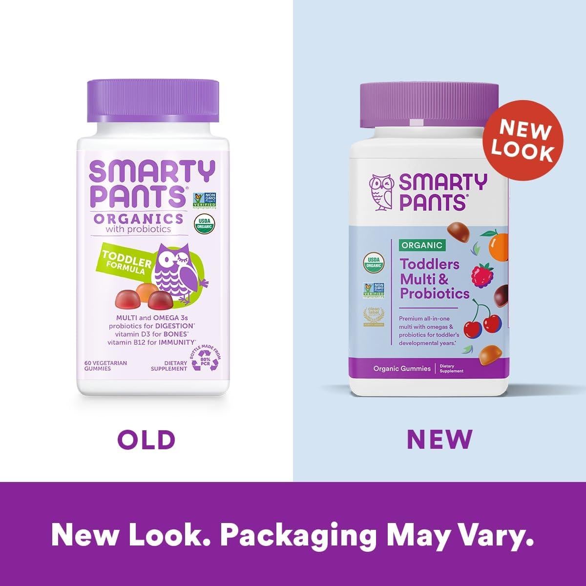 Gomitas Multivitamínicas Orgánicas SmartyPants 120/60 Unidades