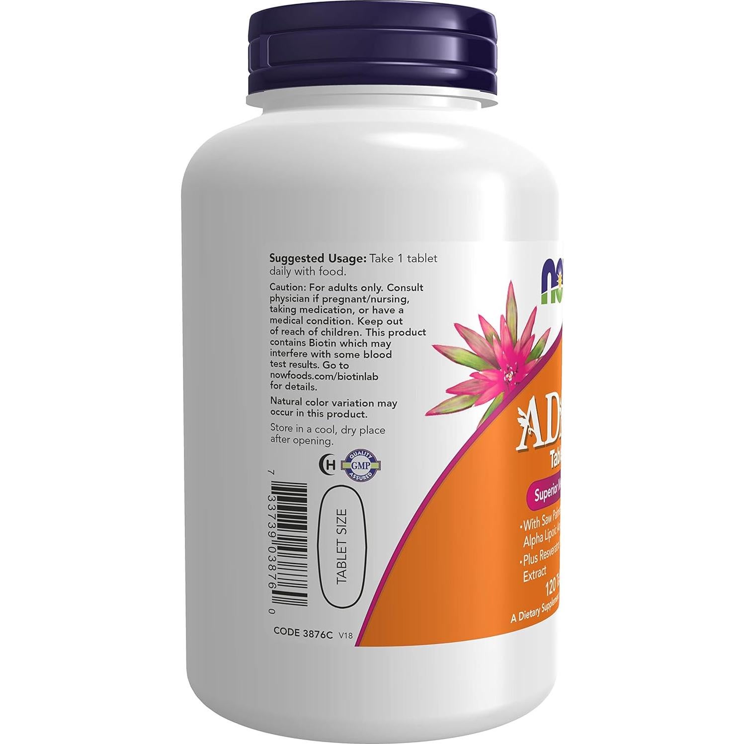 Multivitamina para Hombres Ahora Alimentos 120 Tabletas