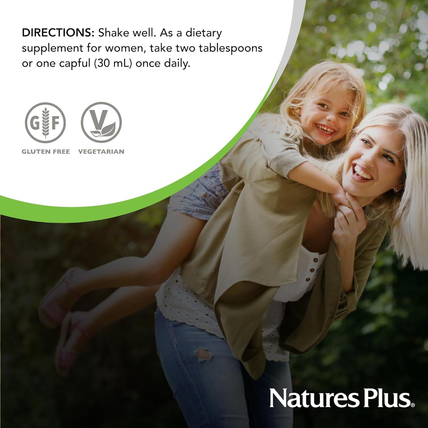 Multivitamina Líquida para Mujeres Nature's Plus 887 ml - Sabor Baya