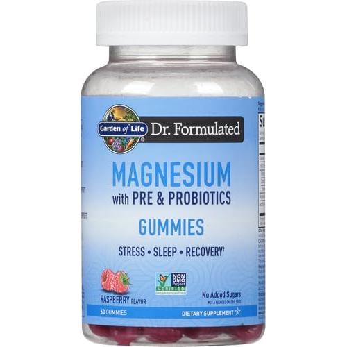 Gominolas de Magnesio Garden of Life 60 Unidades Frambuesa Veganas