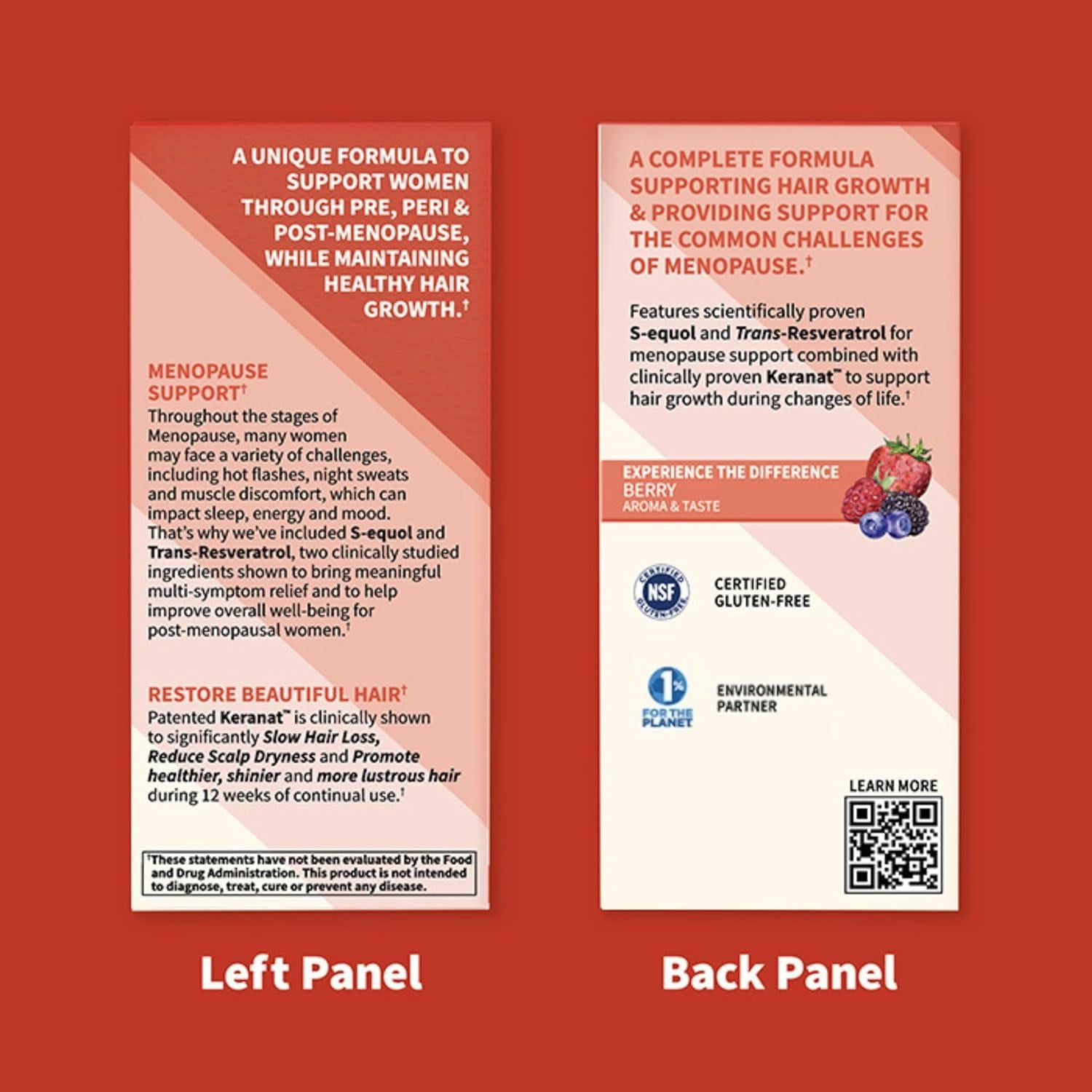 Suplemento Menopausia y Crecimiento Cabello Garden of Life 30 Cápsulas