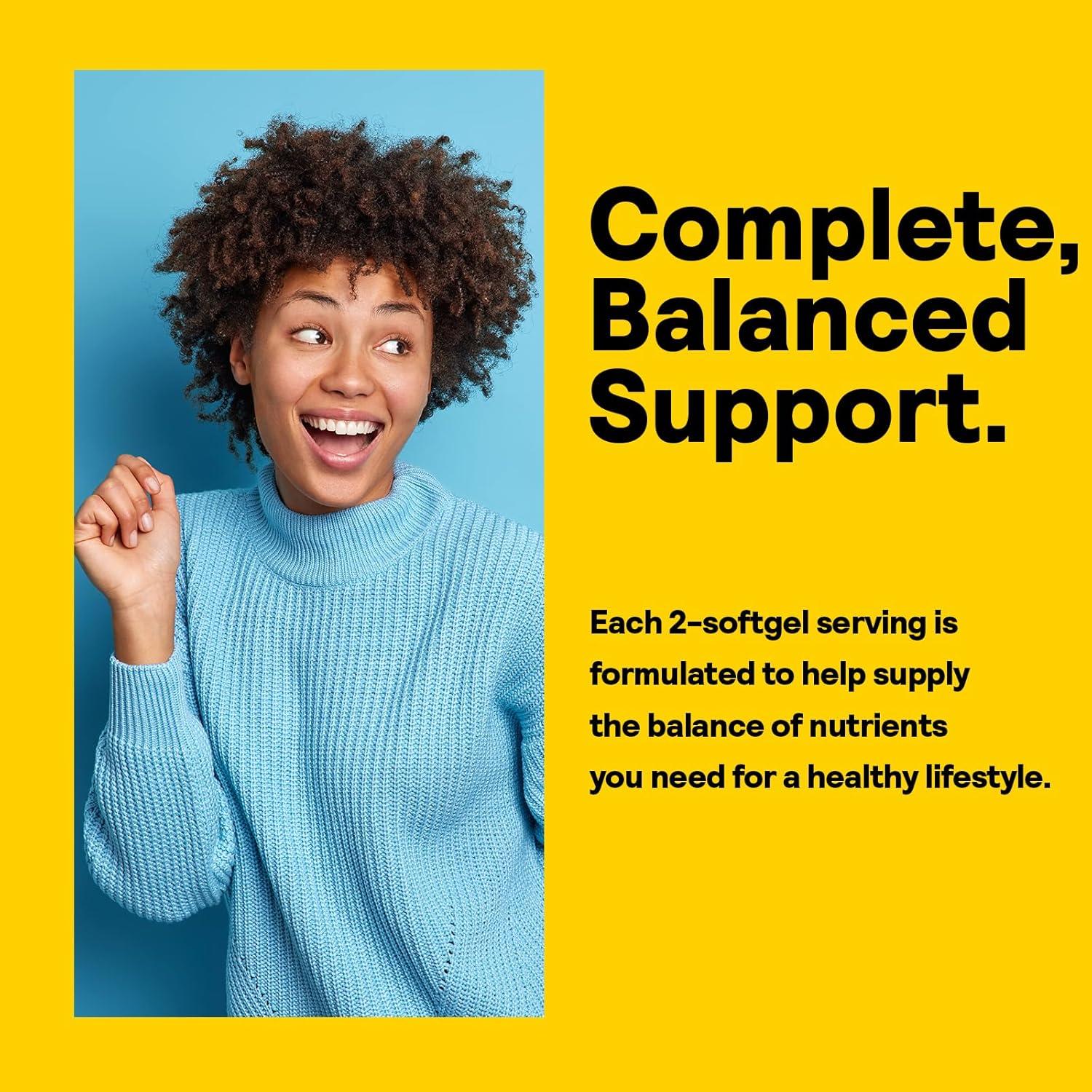 Multivitamina Diaria Nature's Life 90 Gelatinas Blandas - Hierro