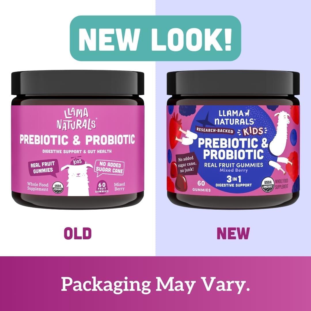 Gominolas Probioticas Llama Naturals Niños 60 Ct Frutos Mixtos