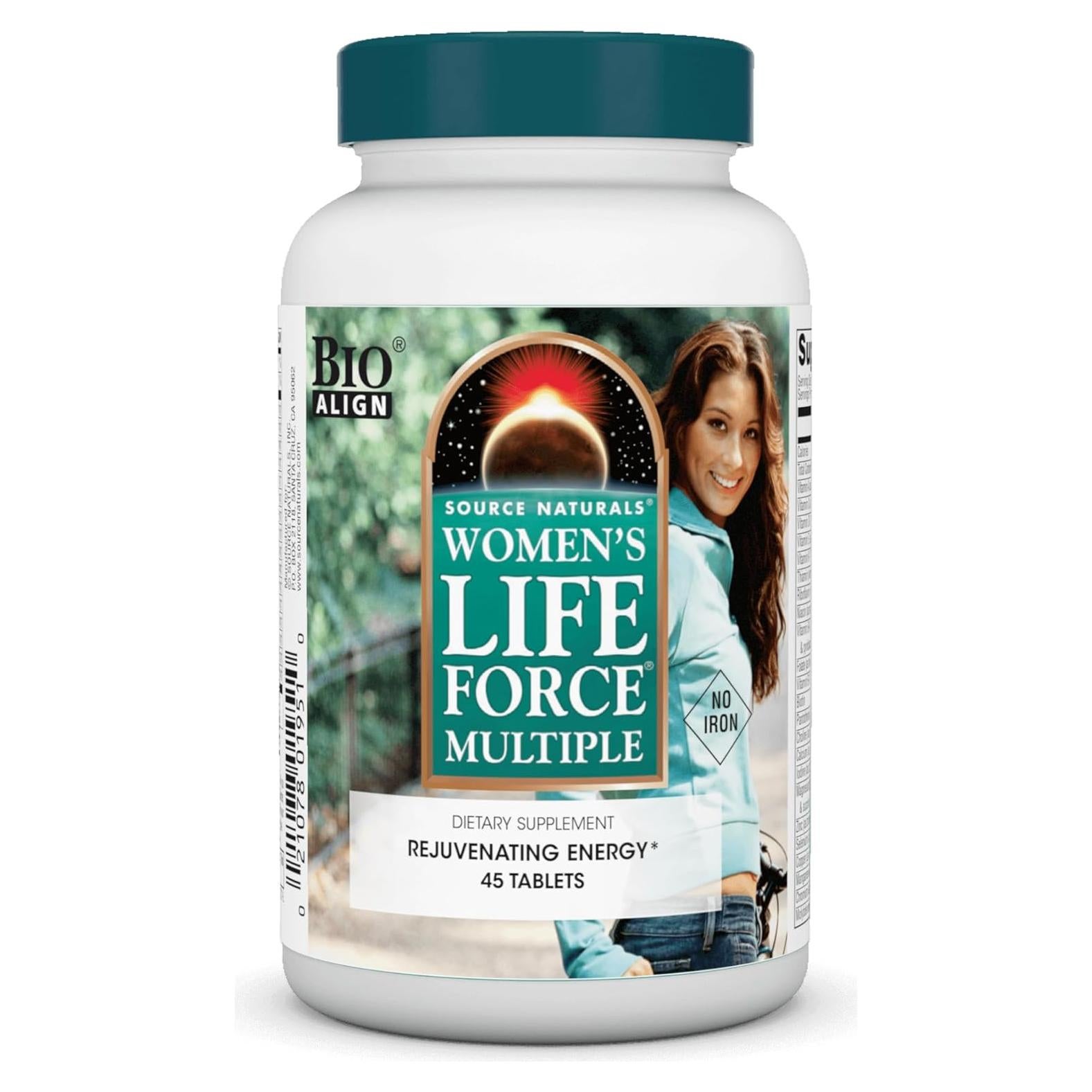 Multivitamínico Diario para Mujeres Source Naturals 45 Tabletas