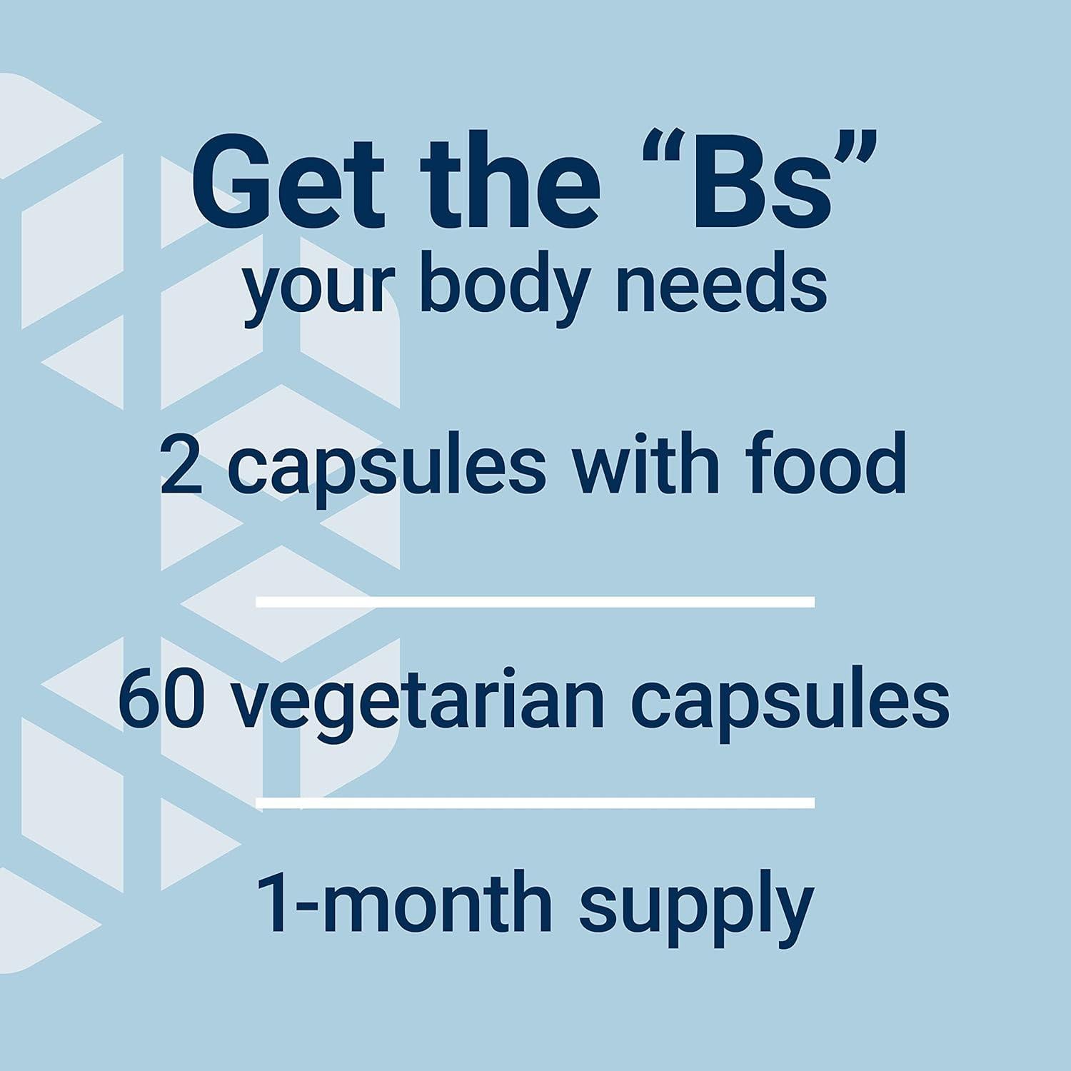 Complejo B BioActive Life Extension 60 Cápsulas Vegetarianas