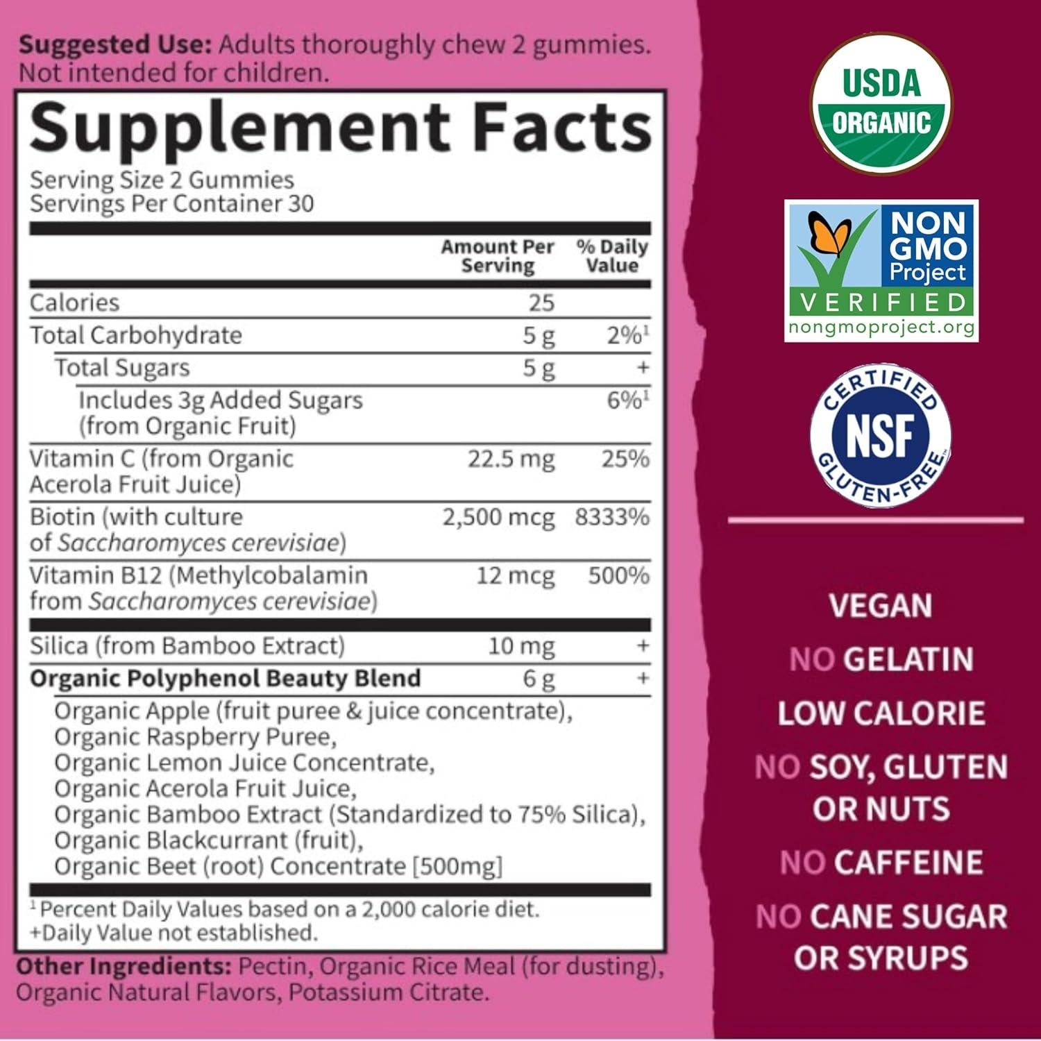 Gominolas de Belleza Garden of Life con Remolacha 240g