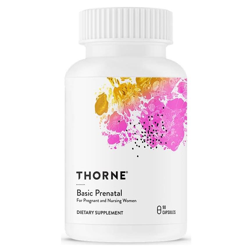Suplemento Prenatal Thorne - Multivitamínico 90 Cápsulas