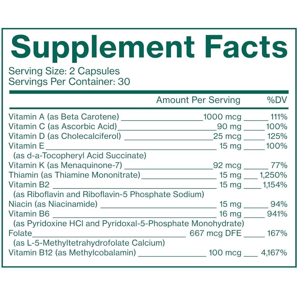 Multivitamínico para Mujeres Amor Bienestar 60 Cápsulas
