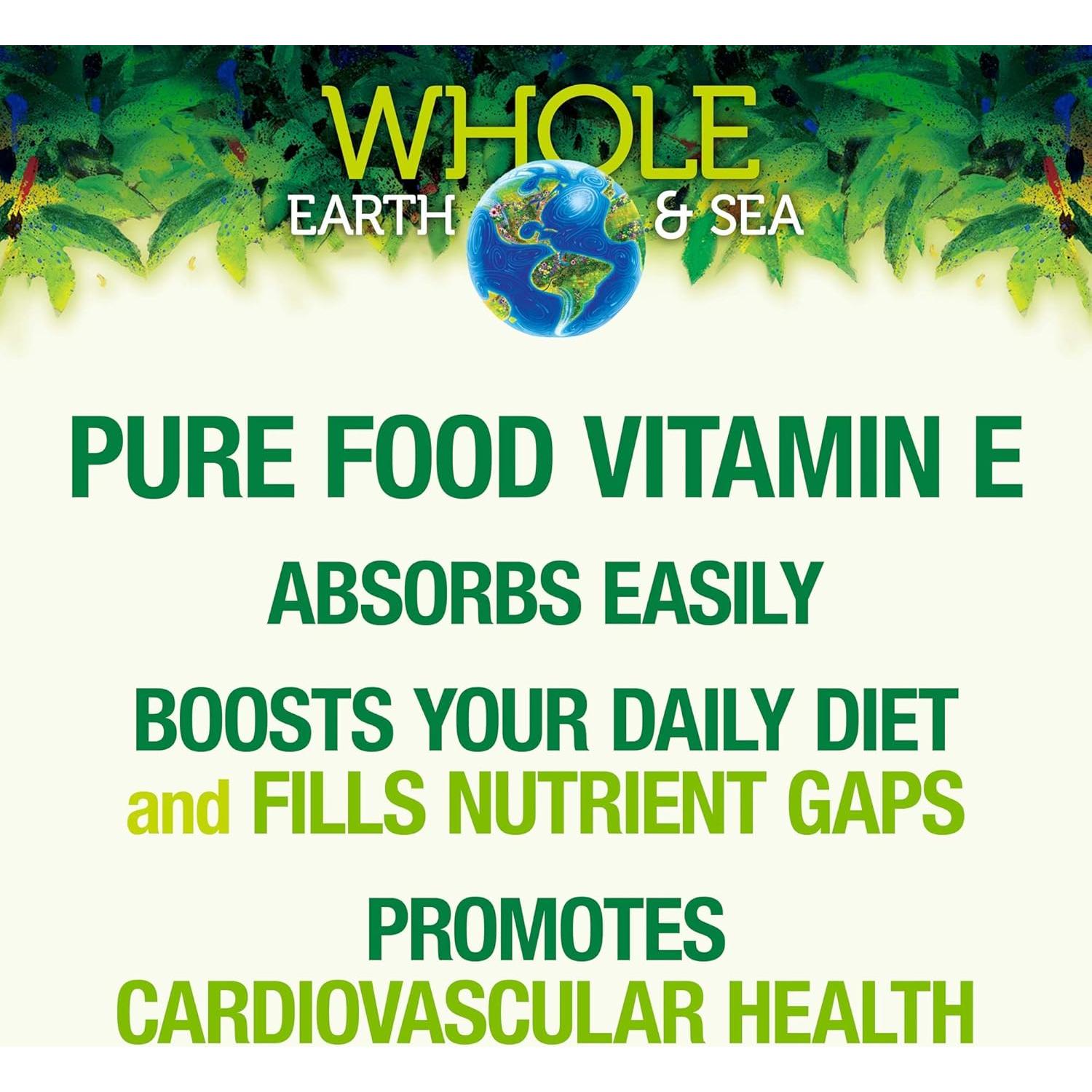 Vitamina E de Girasol Tierra Entera 60 Gelatinas Blandas