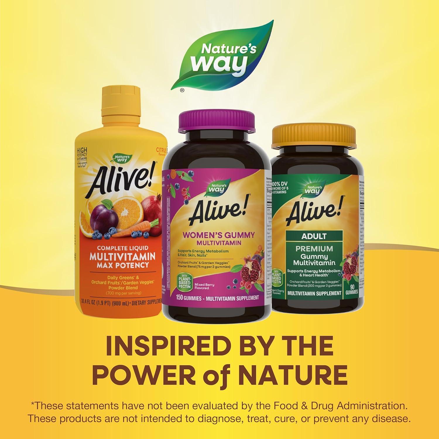 Multivitaminas Gummy Nature's Way Alive! para Mujeres 150 G