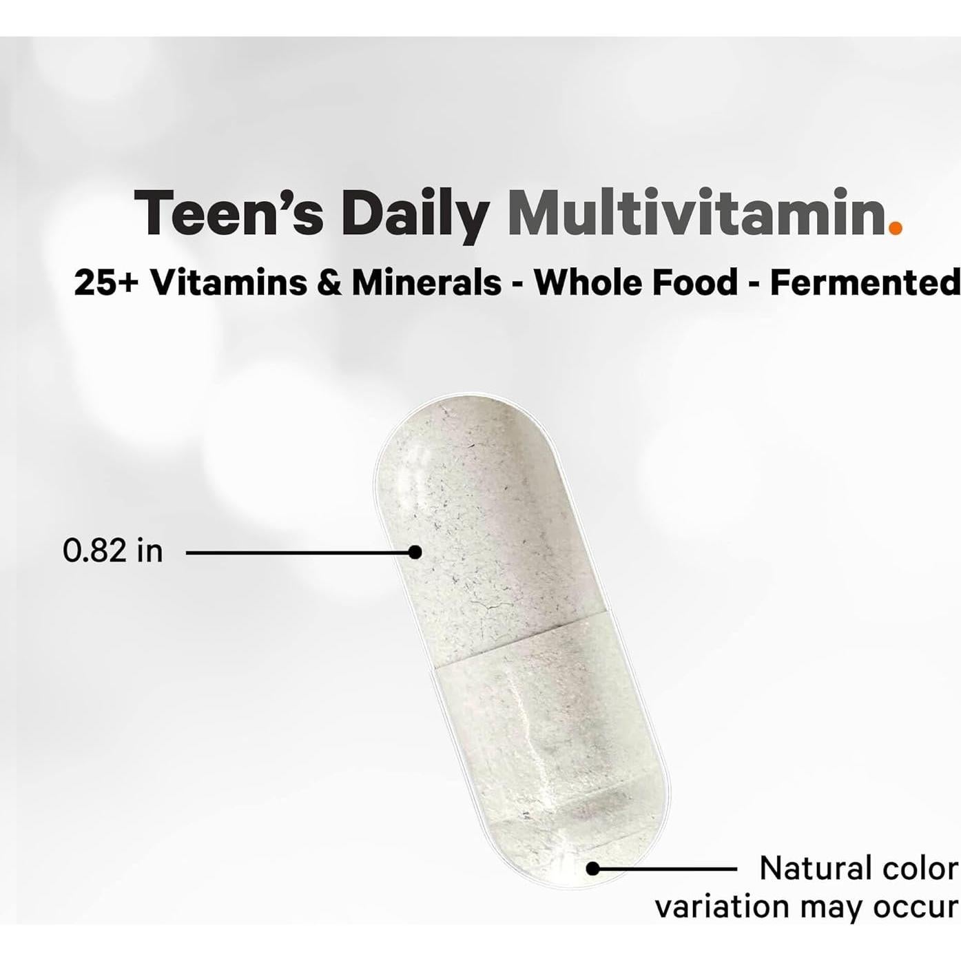 Multivitamínico Codeage para Adolescentes - 60 Cápsulas