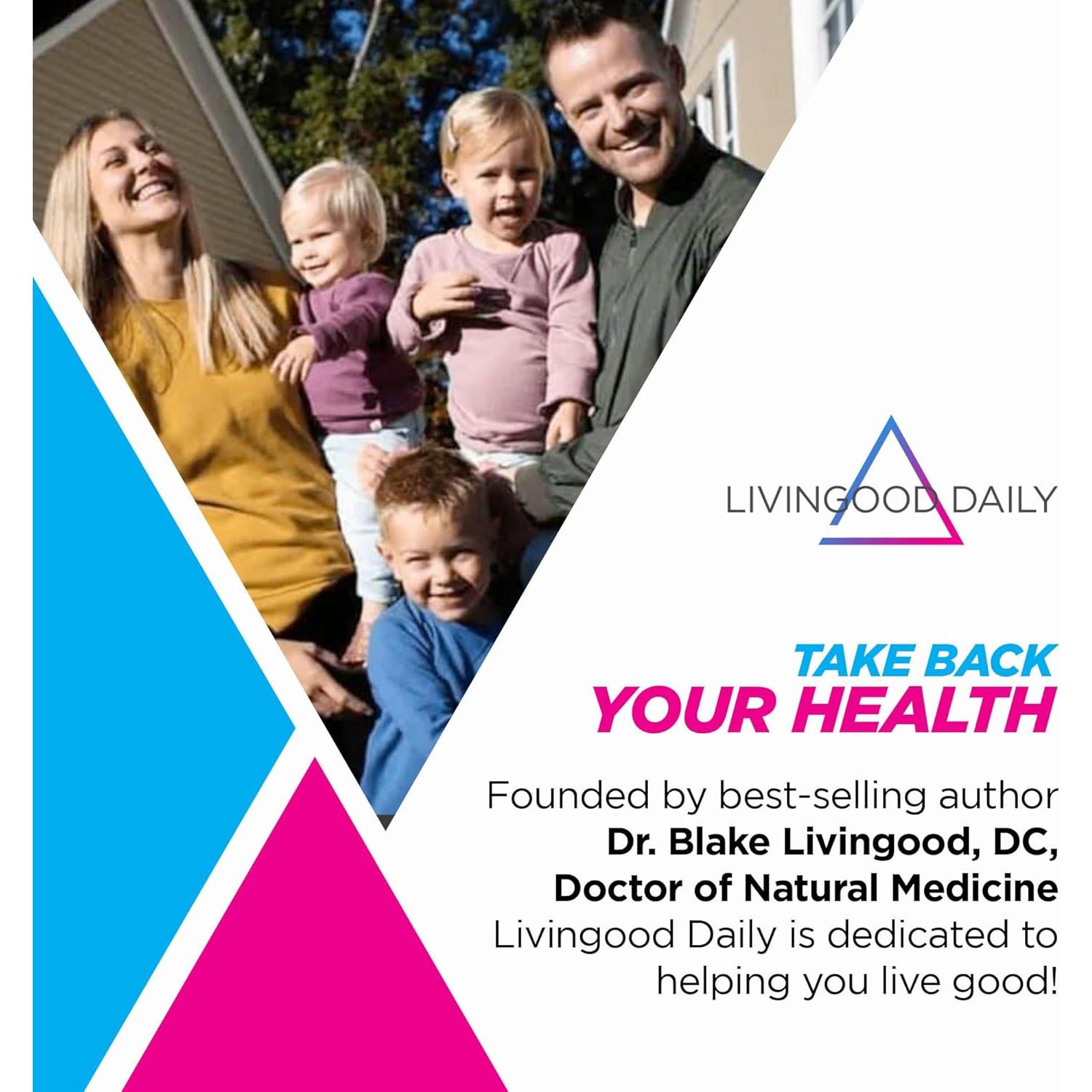 Suplemento Omega 3 6 9 Livingood Daily con Cúrcuma 60 Cápsulas