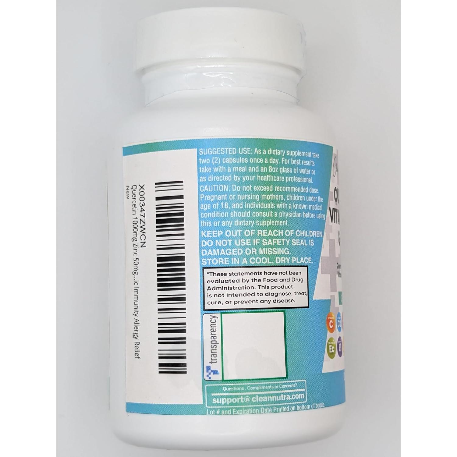 Suplemento Inmunológico Clean Nutraceuticals Q-Defend 30 Porciones