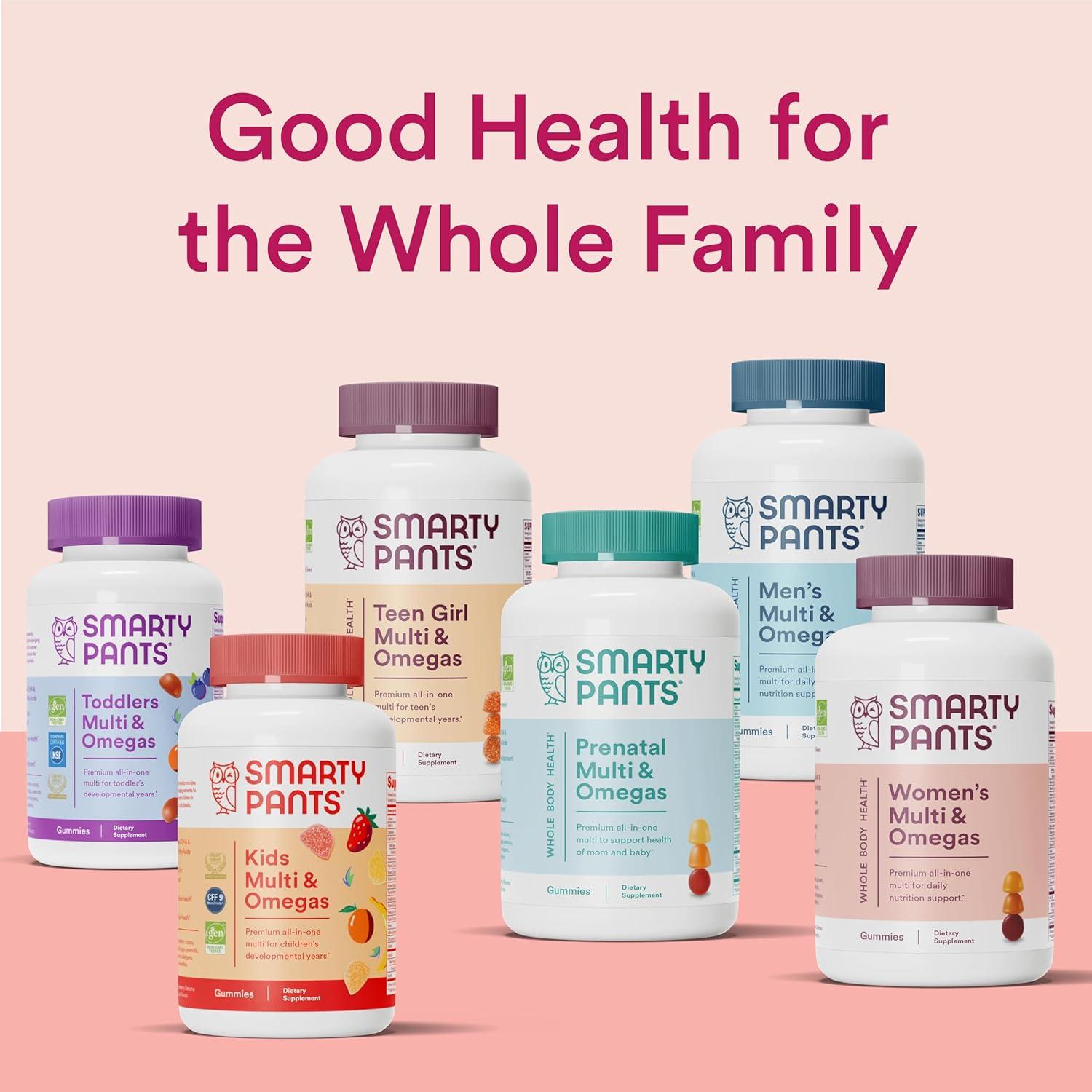 Gomitas Probioticas y Prebioticas SmartyPants Fresa 60 Unidades