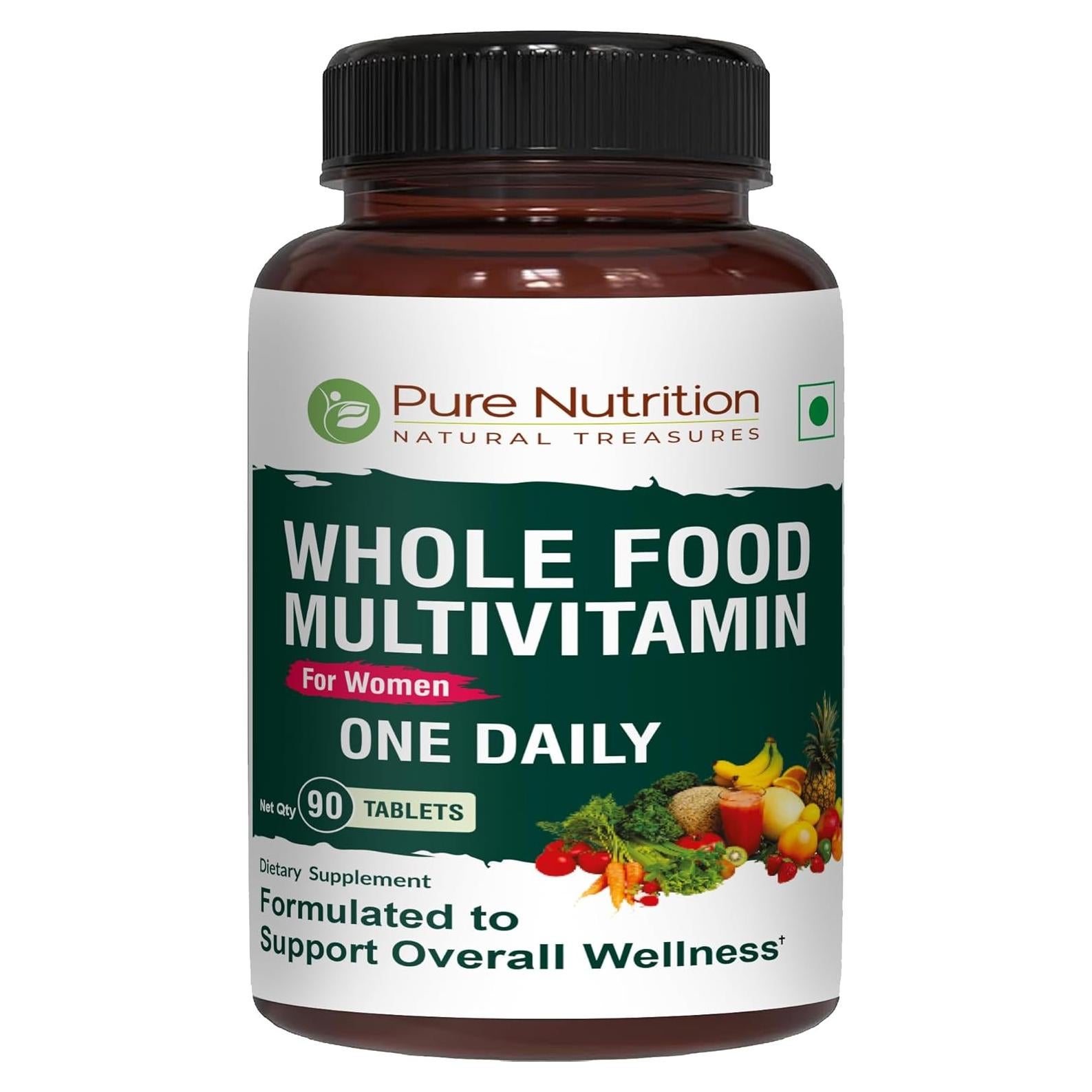Multivitamínico Natural Pure Nutrition para Mujeres - 90 Tabletas