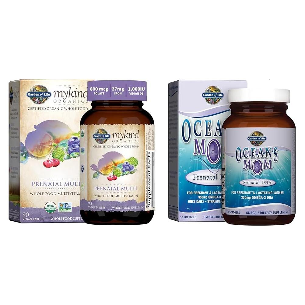 Multivitamínico Prenatal Orgánico Jardín de Vida 30 Tablet