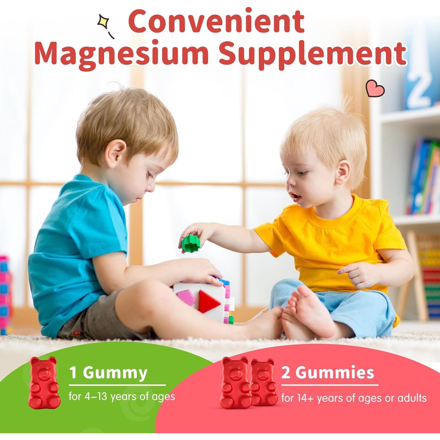 Gomitas de Magnesio Glicinato ReviNutra 60ct Frambuesa Sin Azúcar