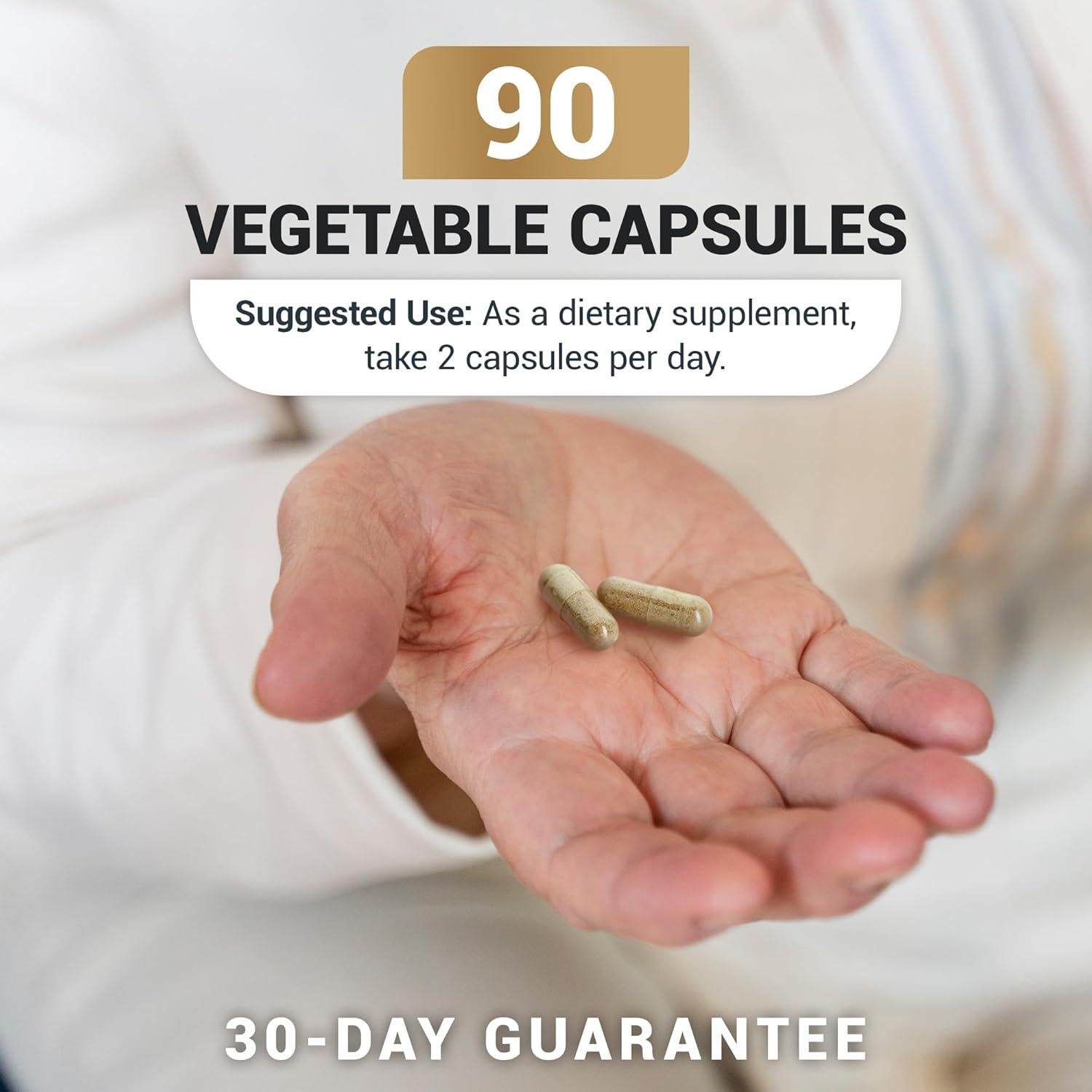 Cápsulas de Ashwagandha Dr. Berg 1000mg con Bioperine - 90 unidades