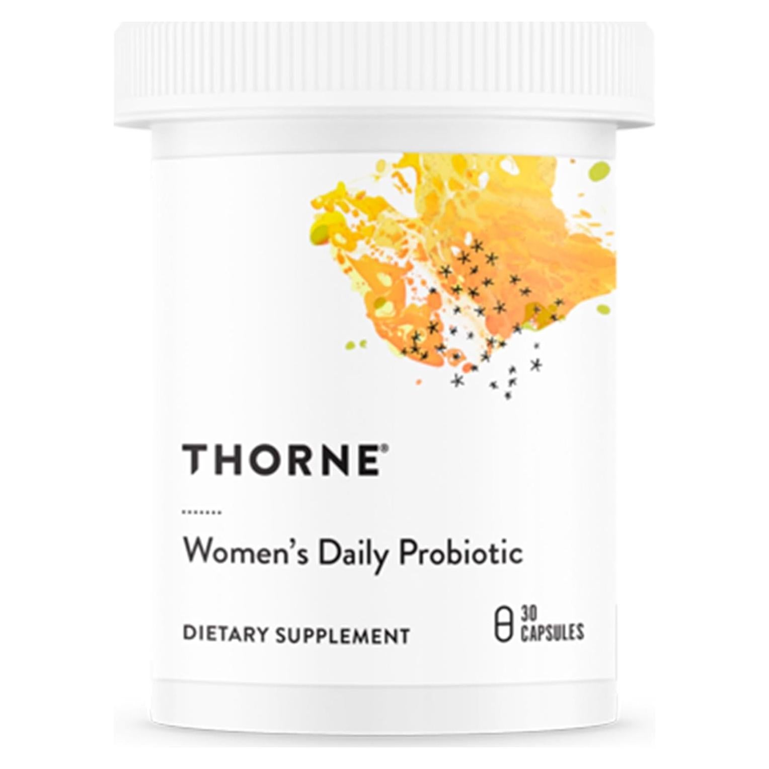 Probiotico Diario para Mujeres Thorne - 30 Cápsulas - Salud Vaginal