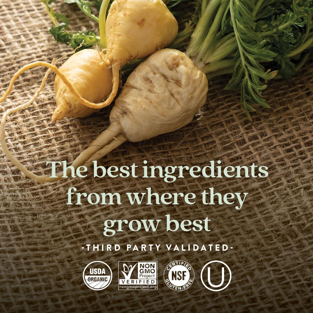 Complejo de Vitamina B Fermentado Orgánico USDA 60 Cápsulas