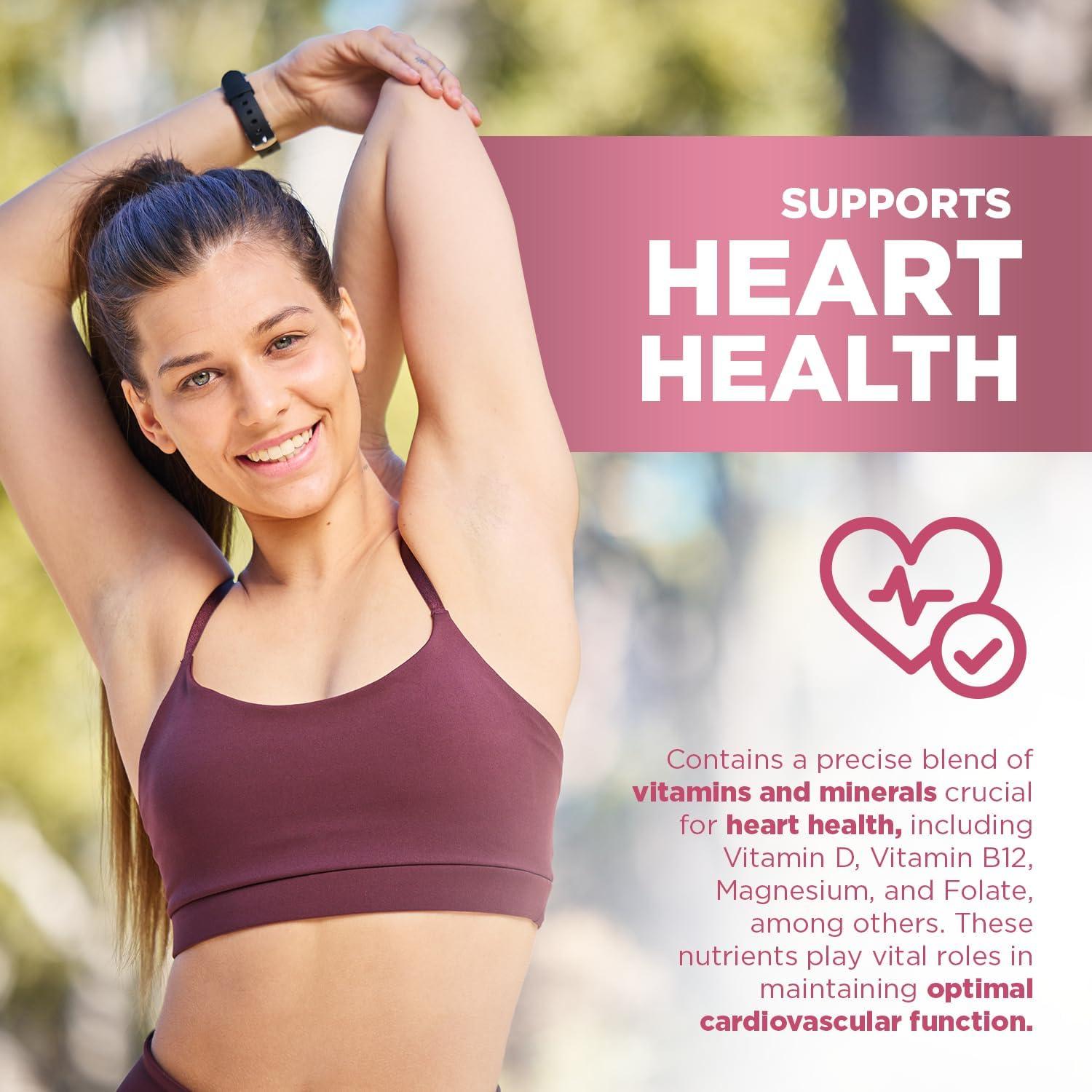 Multivitamínico Completo para Mujeres Construidas por la Naturaleza - 120 Gelatinas Blandas