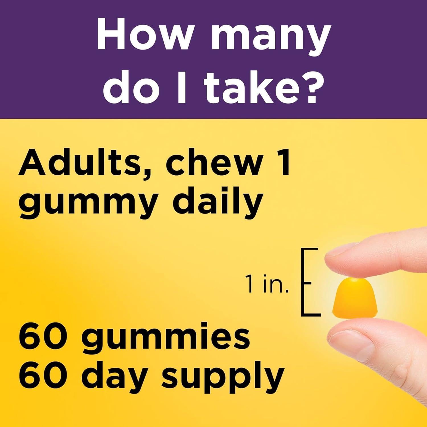 Gomitas de Colágeno Nature Made con Vitamina C y Zinc, 60 Unidades