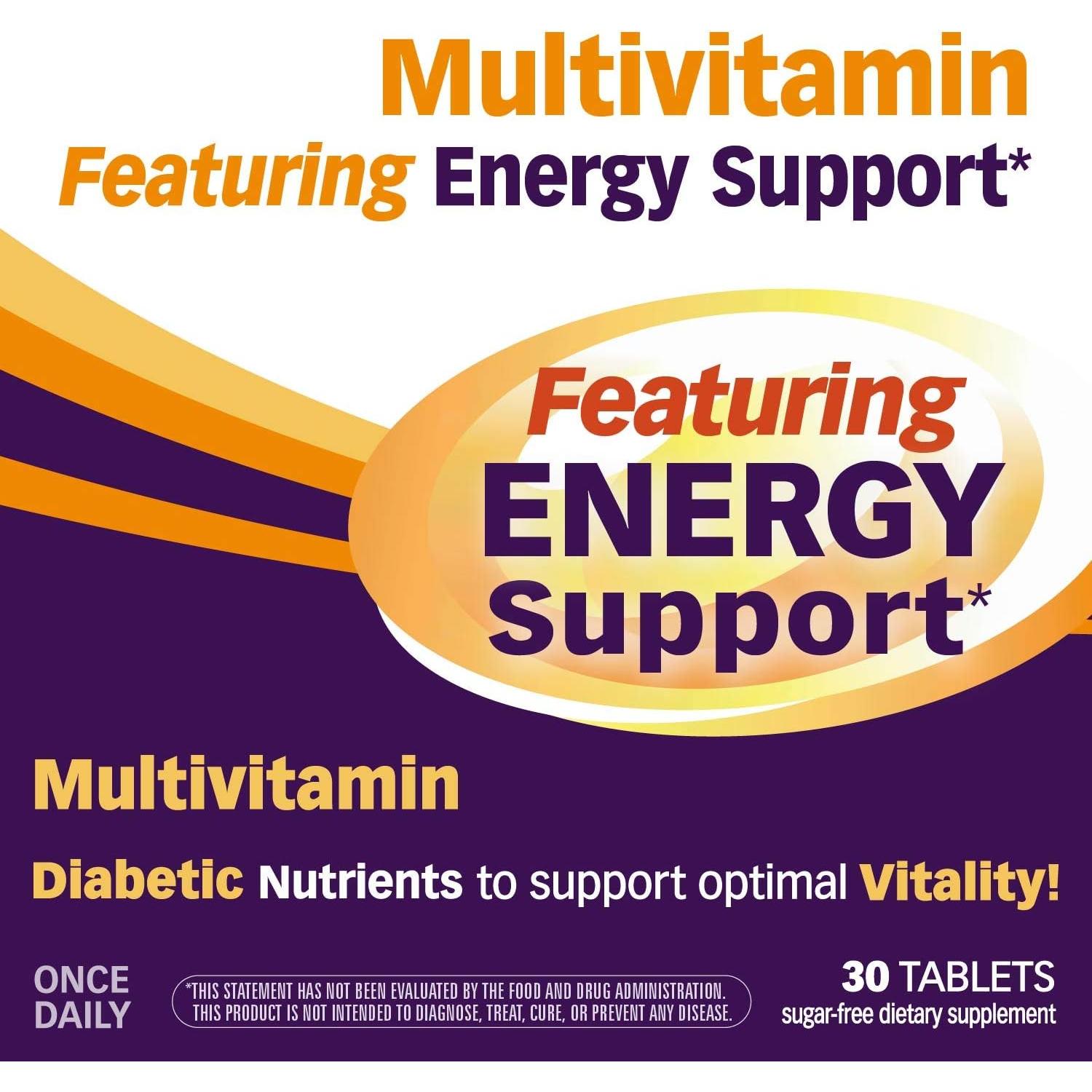 Multivitamina Diabética Alpha Betic Nature's Way 30 Tabletas