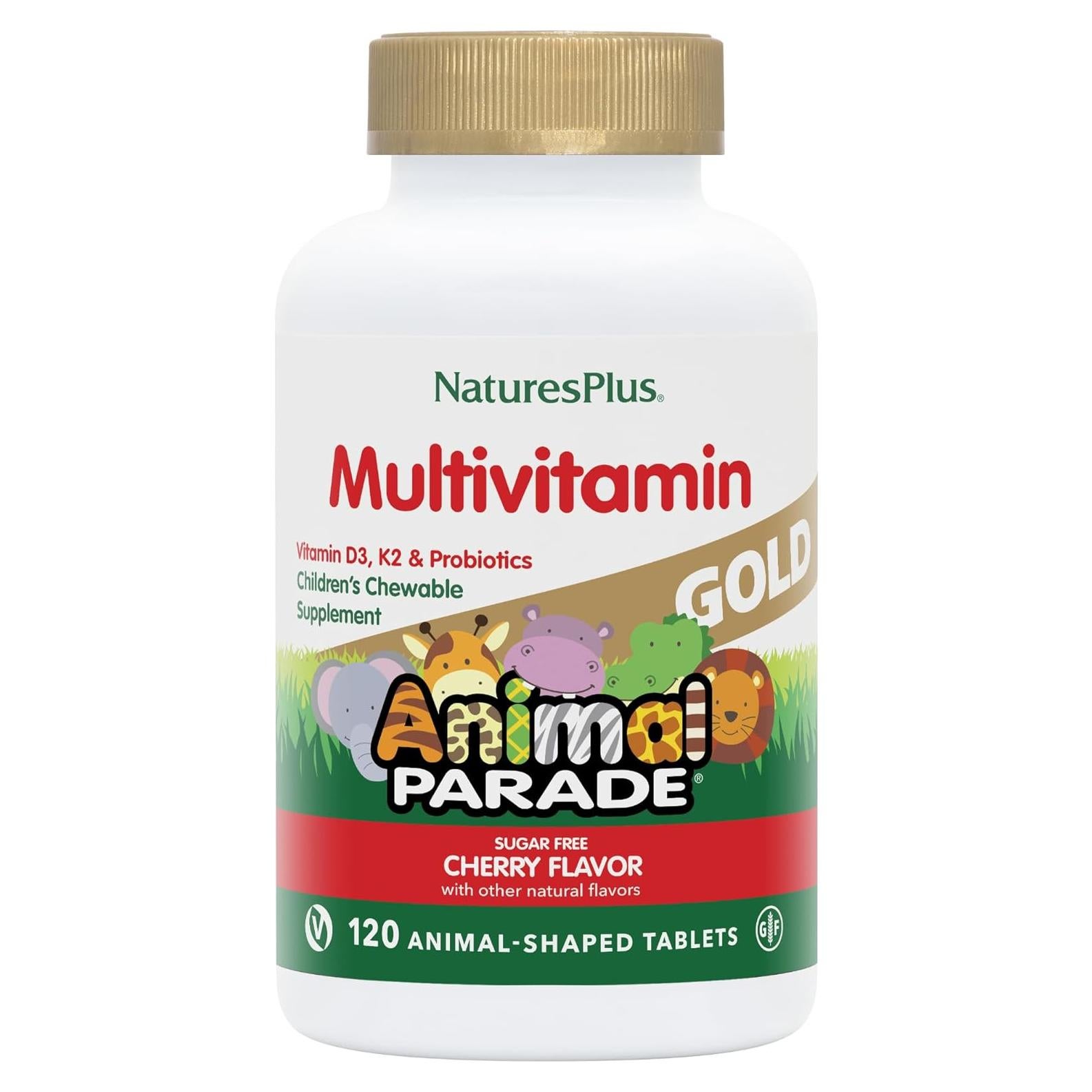 Multivitamina Masticable para Niños Nature's Plus - 240 Tabletas