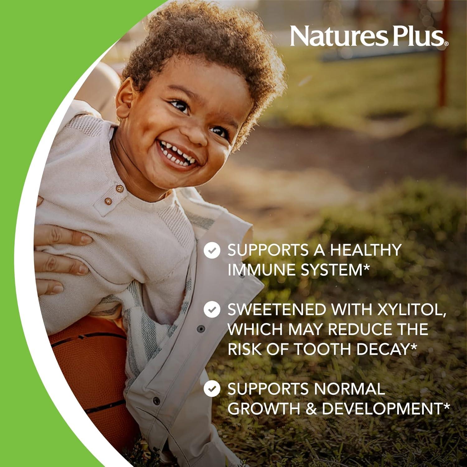 Multivitamina Masticable para Niños Nature's Plus - 240 Tabletas