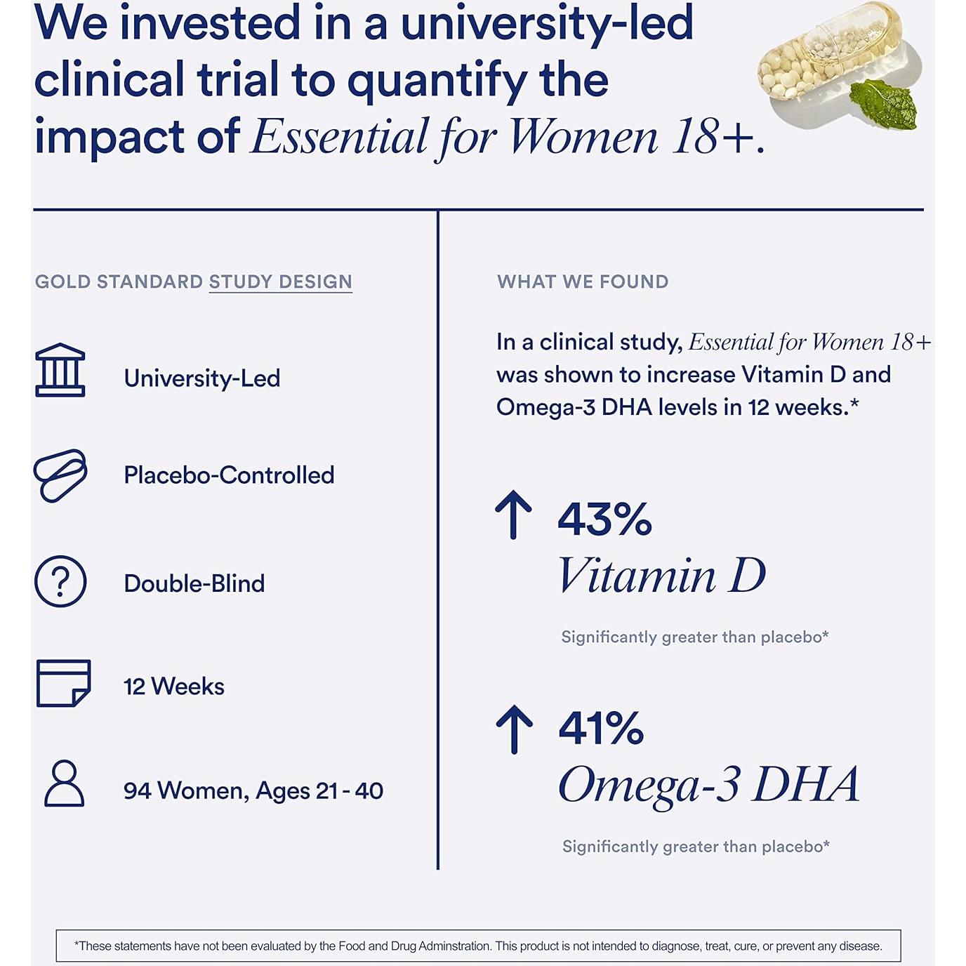 Multivitamina Ritual para Mujeres 18+ 60 Cápsulas Veganas