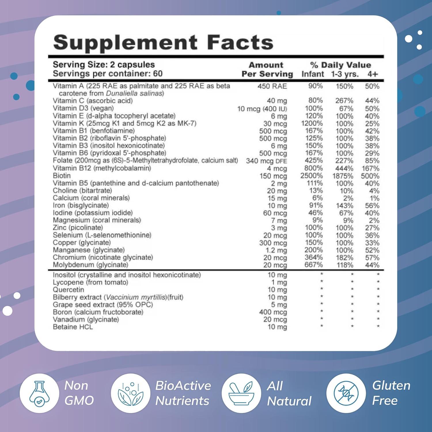 Multivitaminas Masticables para Niños Wellness Resources 120 Cápsulas