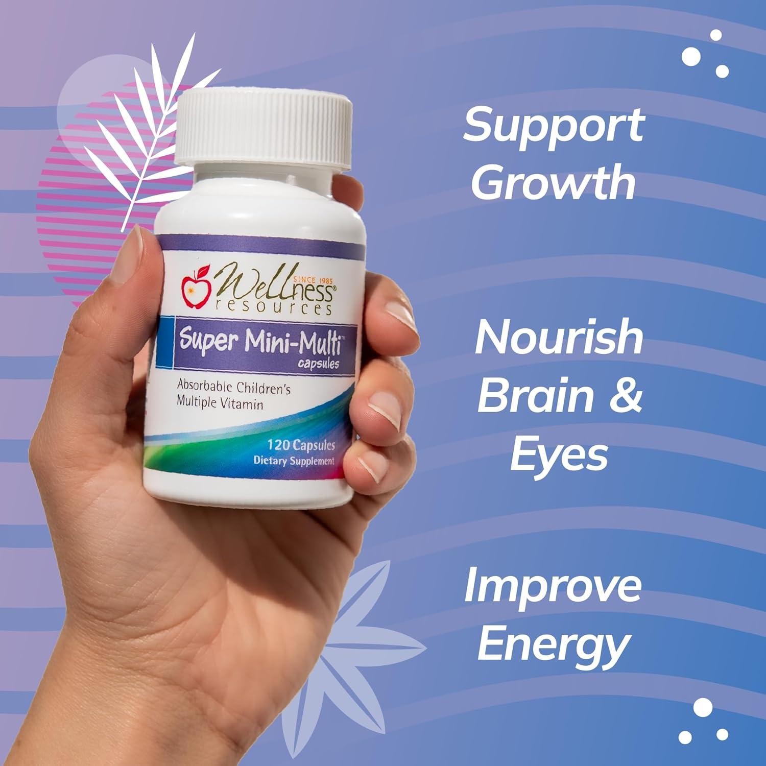 Multivitaminas Masticables para Niños Wellness Resources 120 Cápsulas