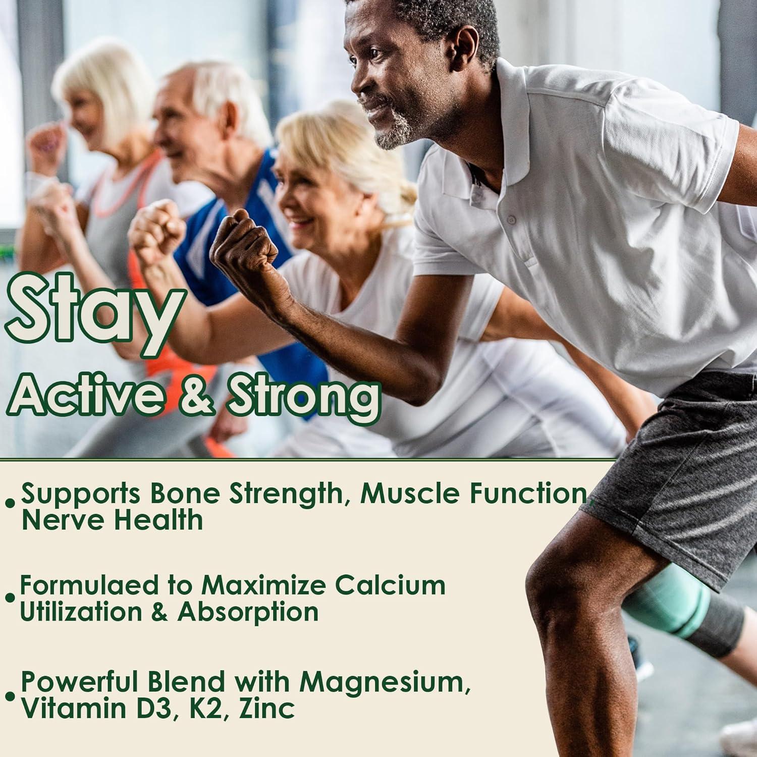 Gomitas de Calcio LILICARE 600mg con Vitamina D3 K2 - 60 Unidades