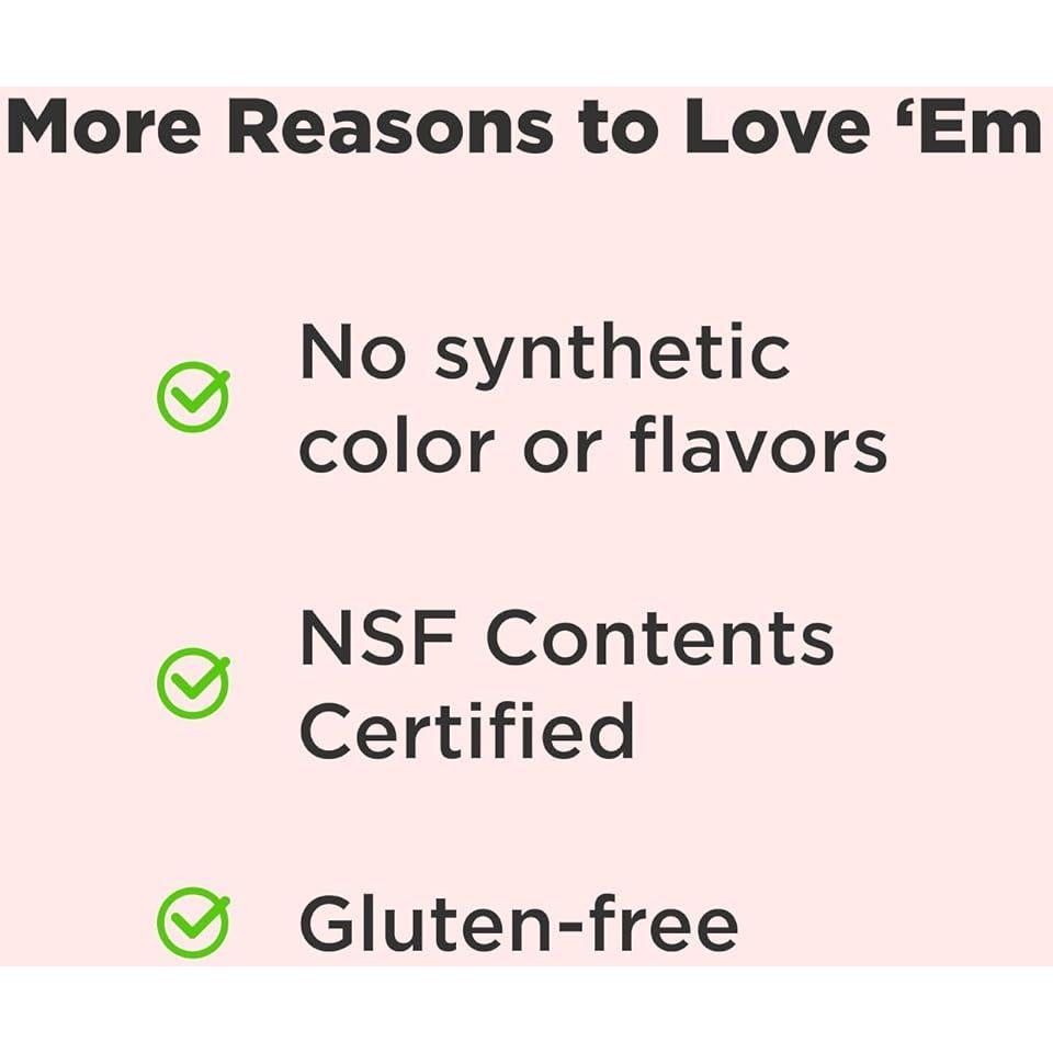 Gomitas Prenatales OLLY 60 Unidades Ácido Fólico DHA Sabor Frambuesa