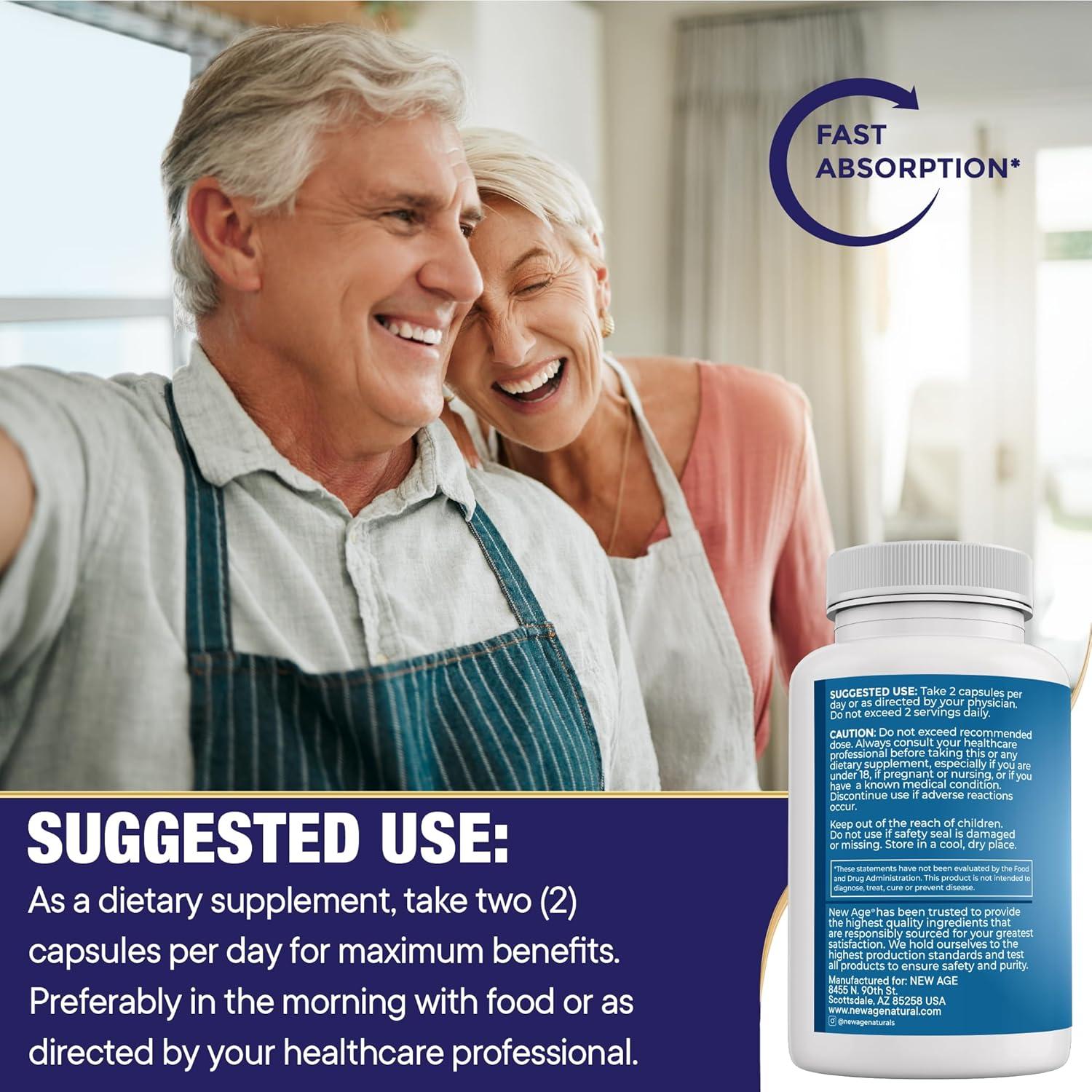 Suplemento Inmunológico 8 en 1 Nueva Era - 120 Cápsulas