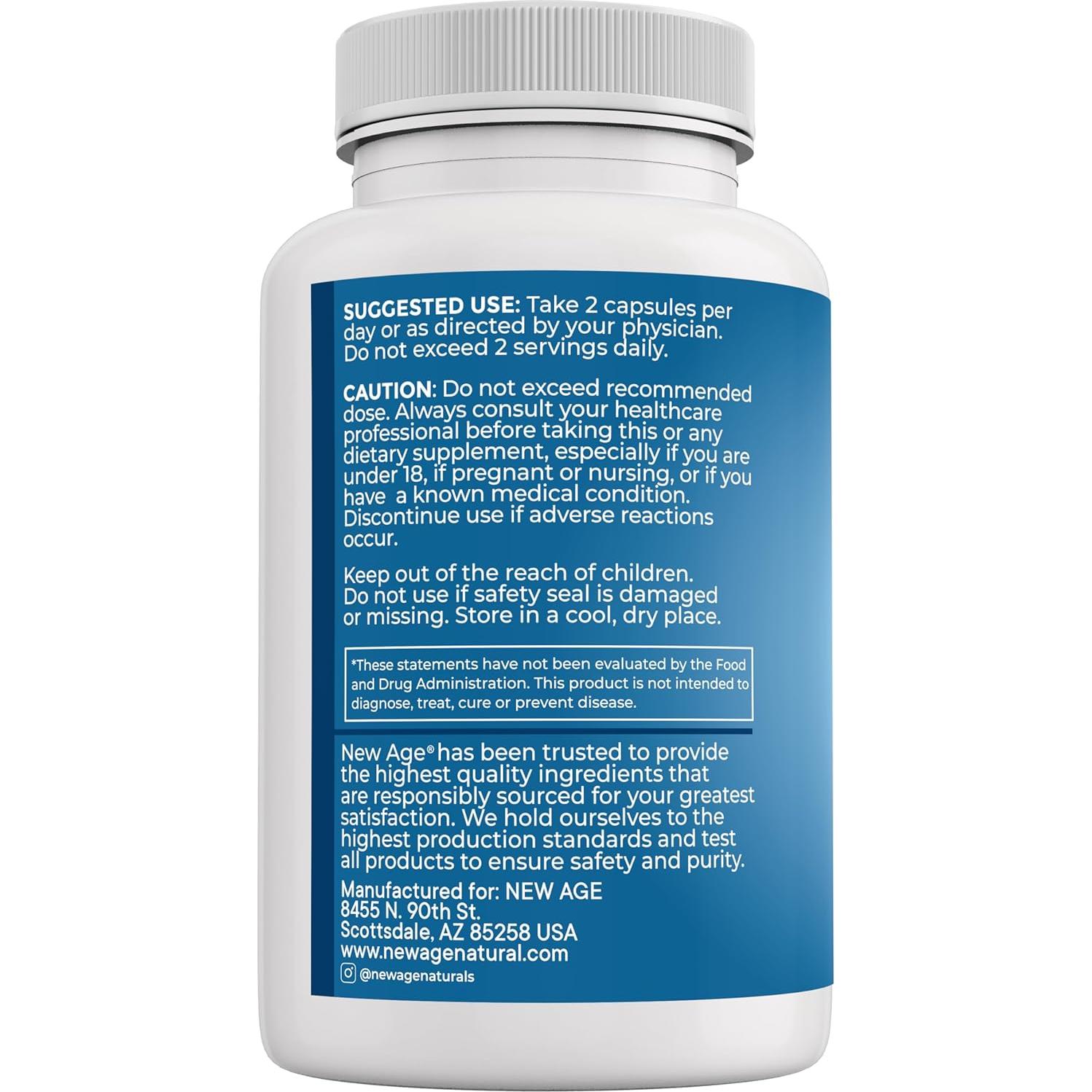 Suplemento Inmunológico 8 en 1 Nueva Era - 120 Cápsulas